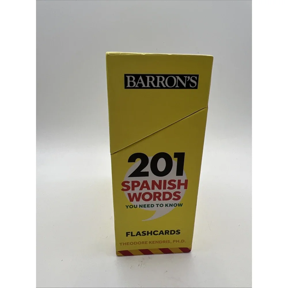 201 Spanish Words You Need to - Cards, by Kendris Ph.D. Theodore - Excellent
